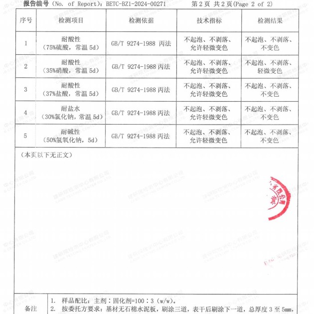 鞍山重防腐地坪,鞍山超强耐腐蚀涂料产品图4